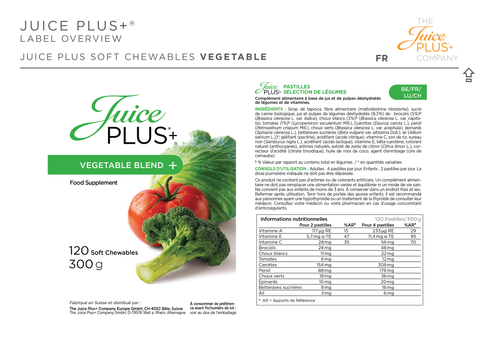 Fruit & Vegetable Blend Chewables (Healthy Starts 4-12)